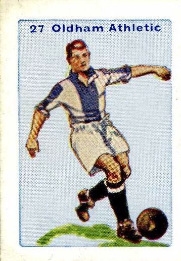 KonceptKitz's tweet photo. This evening sees the release of a concept that was requested by both @Hurrikeen &amp; @Laticsbiffo. It is a 1950's style, Oldham Athletic shirt. Accompanying is an image of the original :-) #Oldham #OAFC #Latics https://t.co/yjRjOalZC5