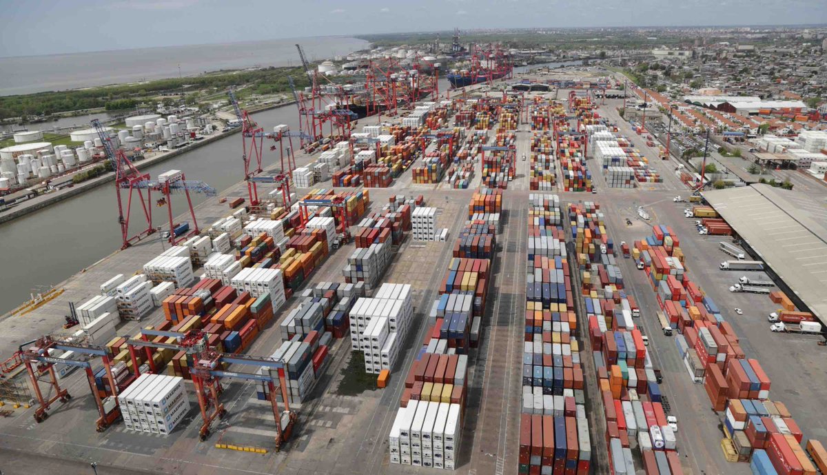 PortToday's tweet photo. Kalmar to deliver Hybrid RTGs to Buenos Aires - https://t.co/zcf0DlhiSj #Container #Equipment #LatinAmerica https://t.co/S2tiuIwQZE