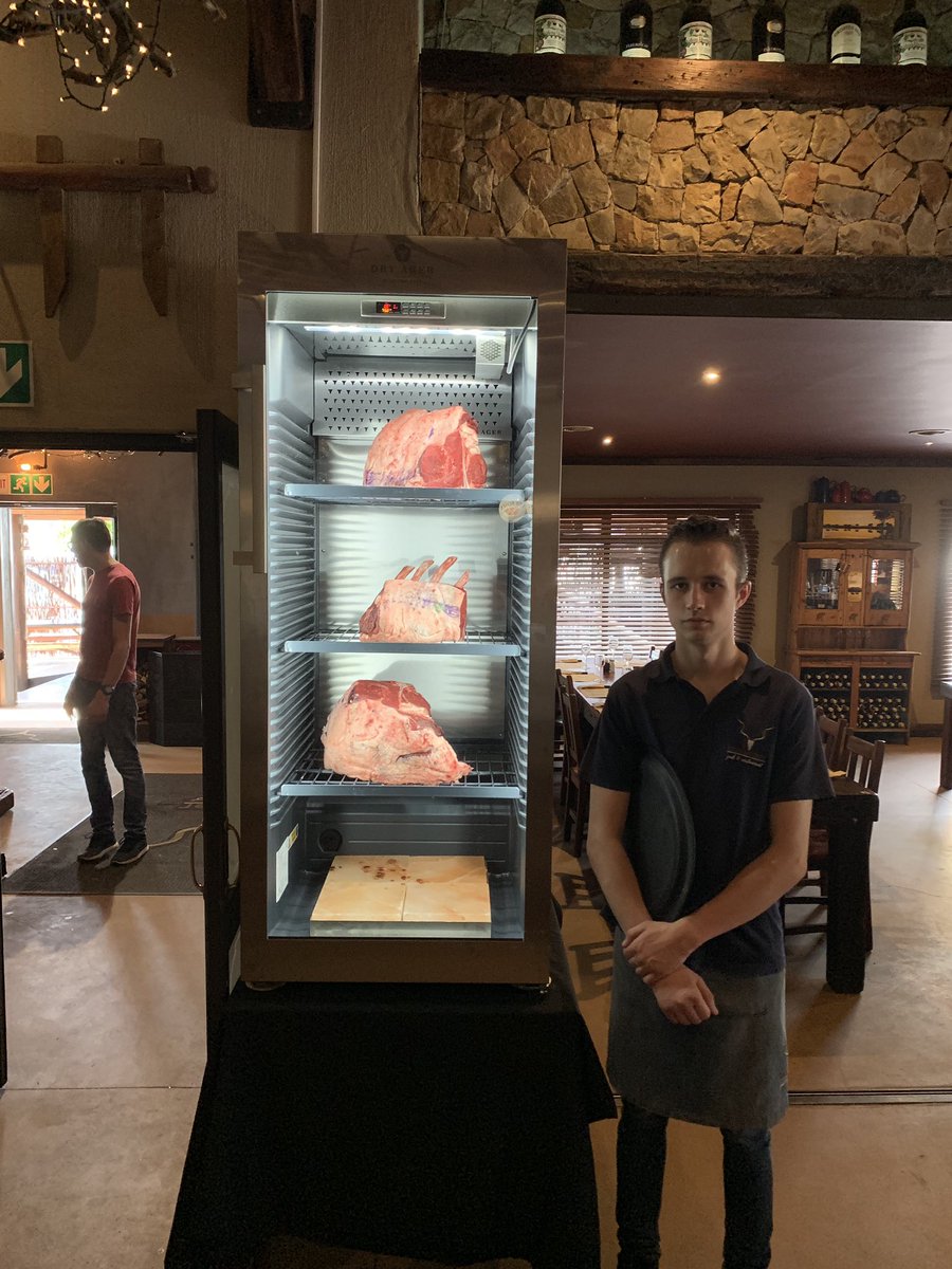 DryAger_SA's tweet photo. @MondanetteMeat Thank you Riaan and Dad Danie! Looking forward to many great steaks from your Cabinet. https://t.co/Pqb1sdCImt