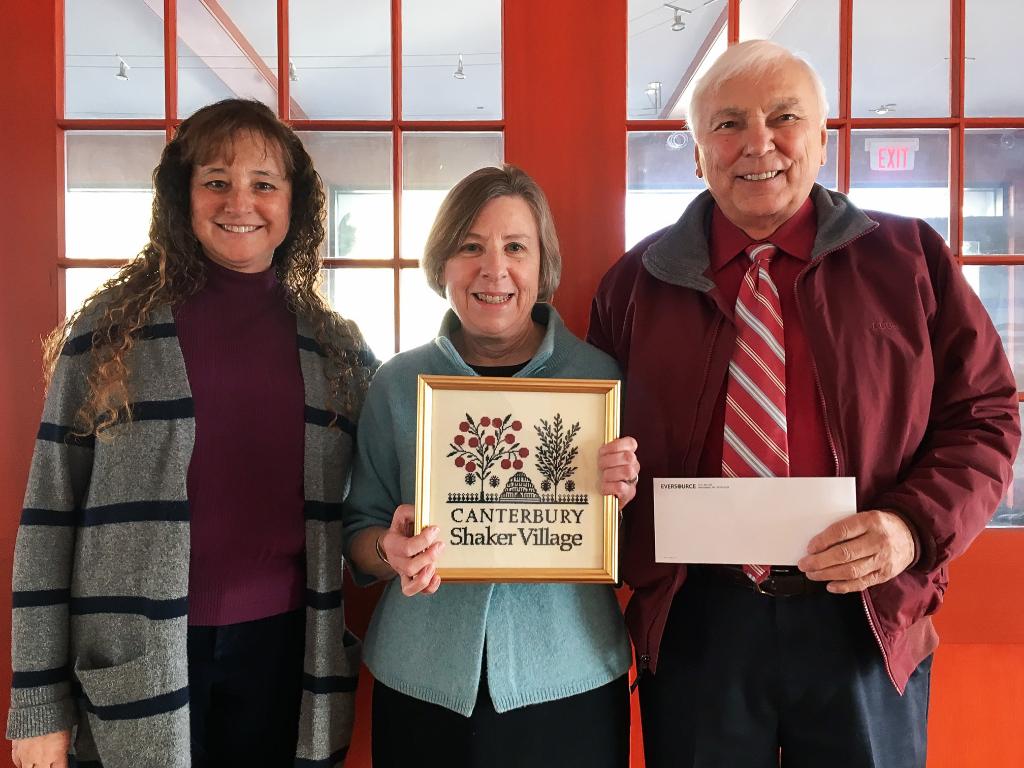 EversourceNH's tweet photo. “Support from Eversource made it possible for us to install a badly needed sound system in our new program center. This will allow audiences to hear lectures and presentations clearly, and outside groups … to play music and display a/v content.” –Susan Bennett, @ShakerVillageNH https://t.co/GYKBIJjVVP