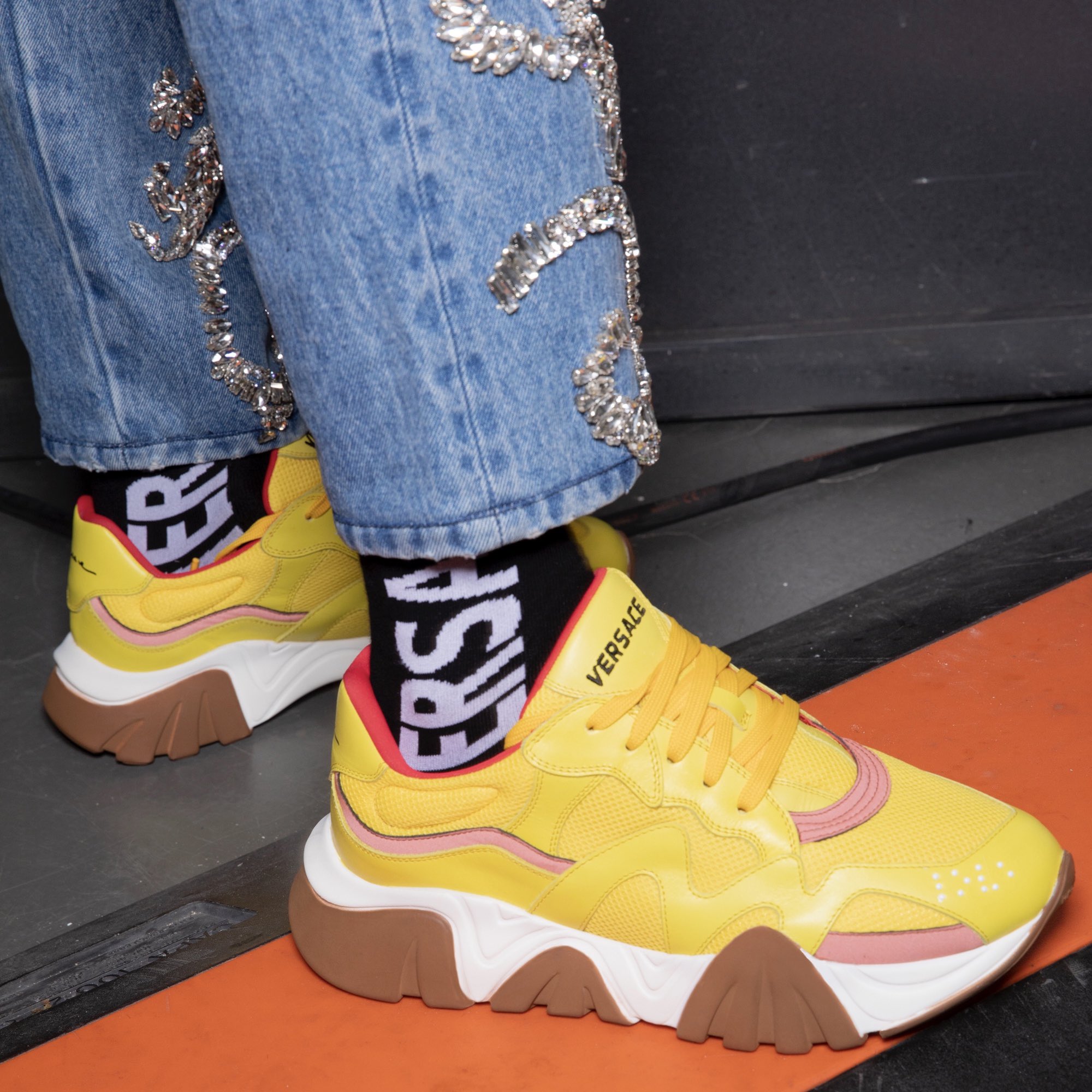 VERSACE on X: Daring from the feet up - first look at the