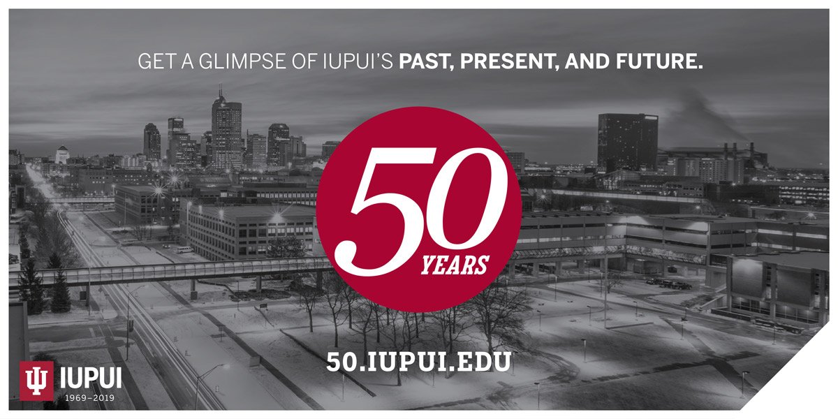 Did someone say party? <a href="/IUPUI/">IUPUI</a> is throwing a bash on Jan. 24 to celebrate its 50th anniversary and you're invited. Check out all the fun activities planned throughout the day: bit.ly/2GpqHMU 🎉