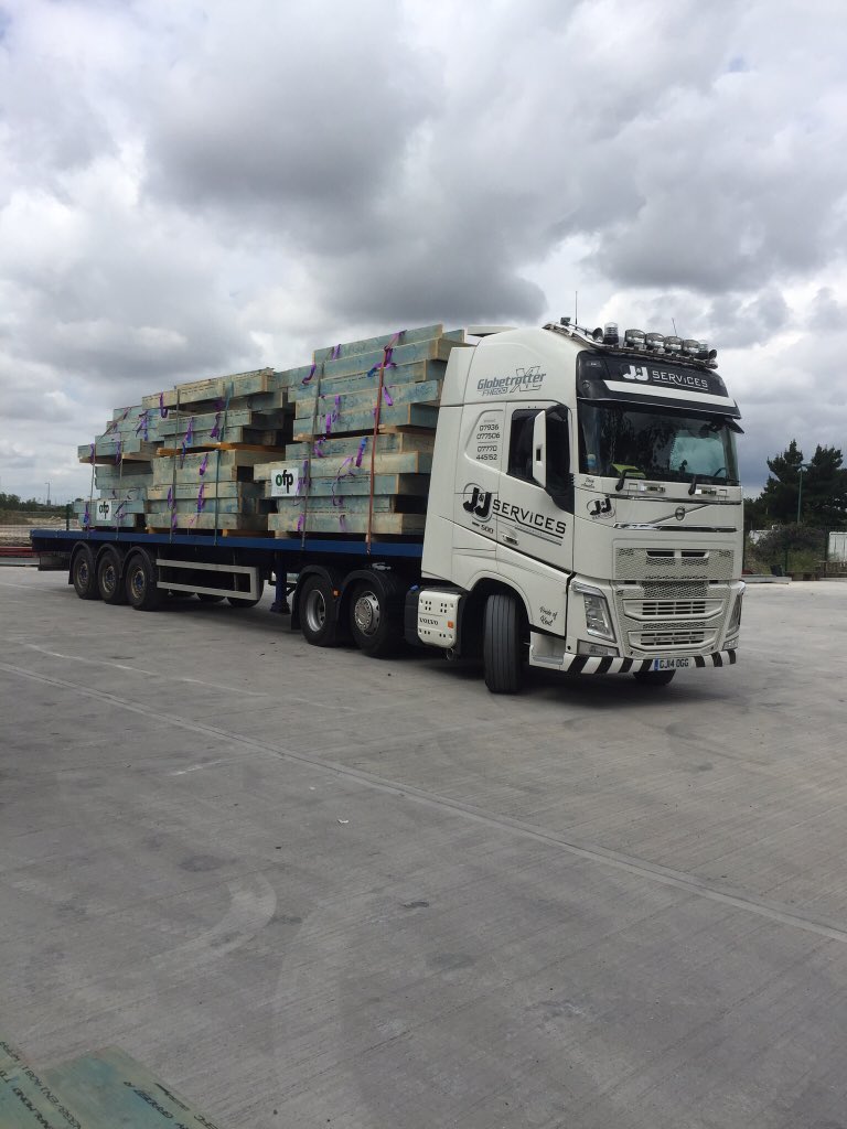 We are Currently looking for regular or adhock artic loads from the midlands to the southeast for 44ton flatbed artics side pins and timbers  fors silver accredited fully cross rail compliant  please contact Jeff on 07770445152 or email us at 
Transport@jandjservices.co.uk