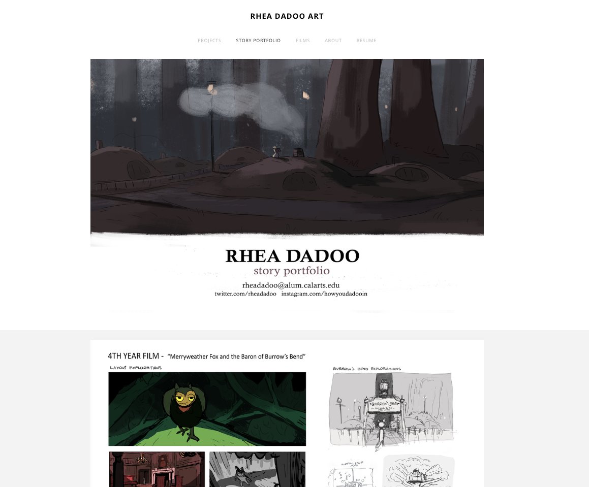 I made a new website to better organize info &amp; art of the projects I'm working on (and also to host my portfolio and films). Check it out!!! https://t.co/LewapOa3Eb 