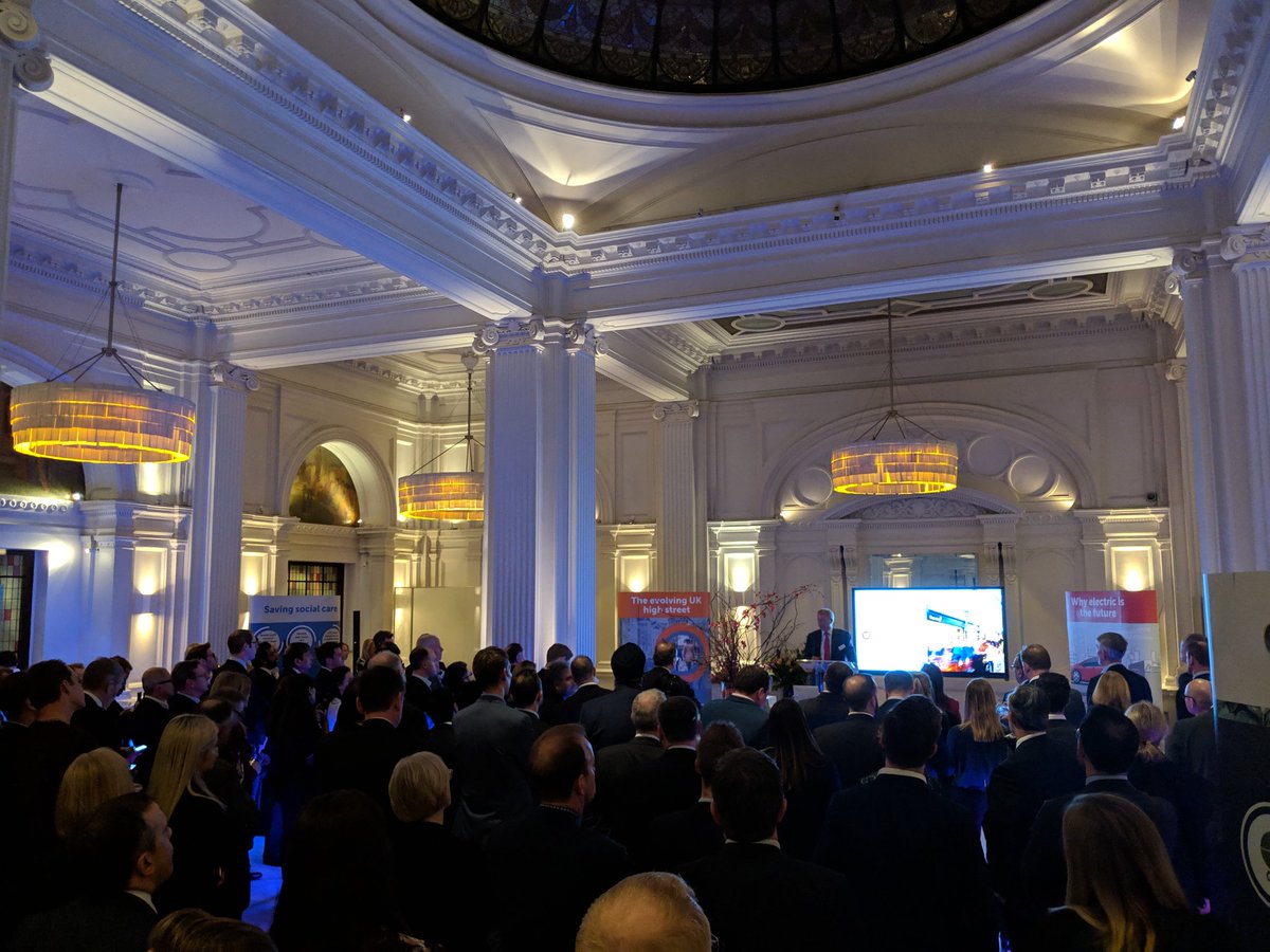 RWKGoodman's tweet photo. The evolution of the UK high street is a challenge that many businesses will have to face this 2019. @SimonChaplinCCo of @ChristieCoUK speaks to a packed crowd at tonight's #RWKyearahead event in #London https://t.co/oR1SaXsCMy