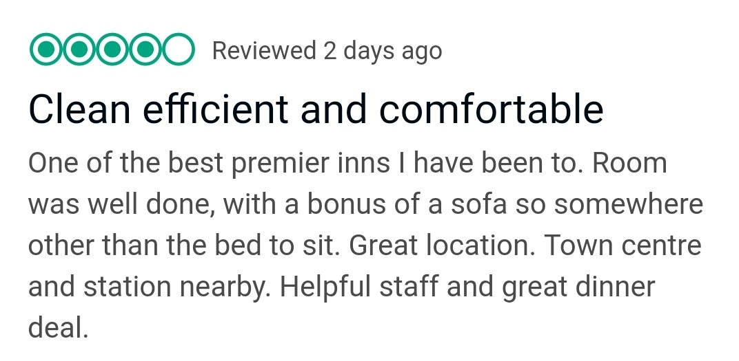 Great review guys 💜 keep up the hard work #whatwedobest