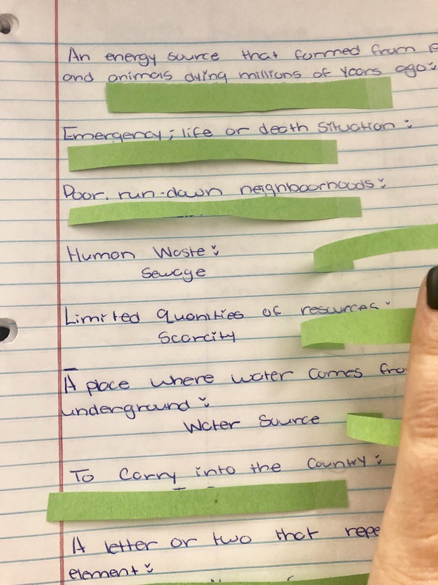 This @RBMSAVID Ss created her own study guide for today’s test. So impressive that other Ss were wanting to use it to review. @AVIDEasternDiv #avidschoolwide #hardwork #collegeready @RBMSAVID @rbmsROCKETS