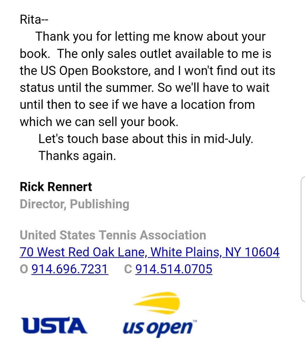 Ritaferdicom's tweet photo. I'd love a job offer from Amazon! Or some book sales! #nbc #ABC #EventsMarketing #Authorsbookclubs  #Bookstores #merchandising #merchandising 
@JeffBezos https://t.co/pMv51t0mjA