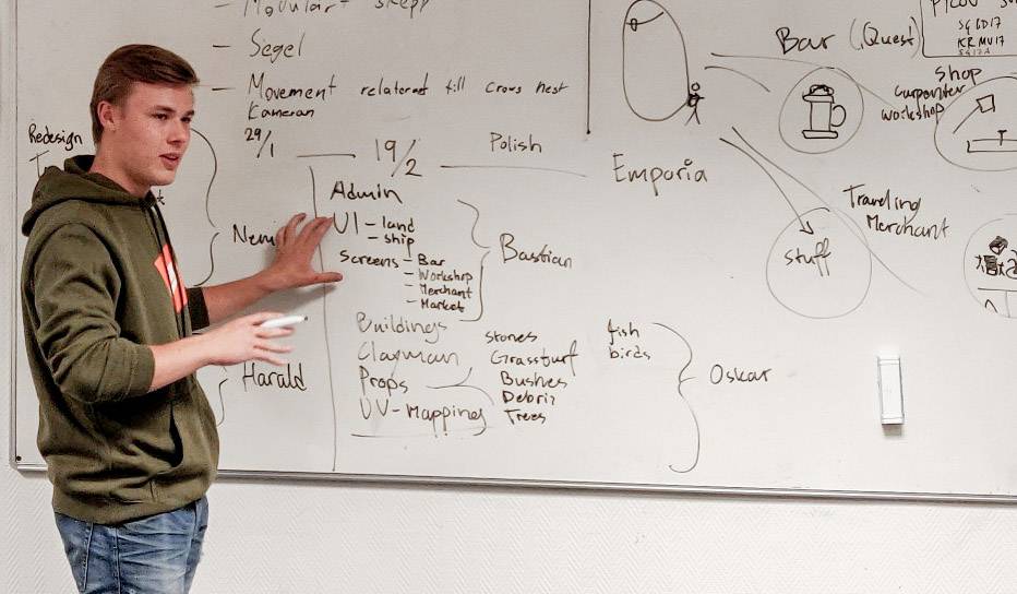 LowResViews's tweet photo. First sprint: ☑️
Second sprint: underway!
Now that that's over, we can begin working on the even heavier stuff. Can you decrypt what we've written on the board? What are you most excited to see?
#ufföretag #indiedev #gamedev https://t.co/mVpOmzhkCr