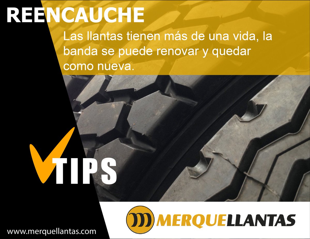 MERQUELLANTAS's tweet photo. Merquellantas cuenta con la banda y el servicio de Reencauche. Sabías que Colombia es uno de los países donde menos se reencauchan llantas.

#ContiTread #ContinentalTireColombia #MerqueServicios #MERQUEPARASUVEHÍCULO https://t.co/LJyrUW6sYy
