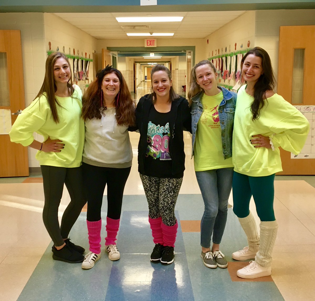 Taking a trip back to the 80’s for the 80th day of school!