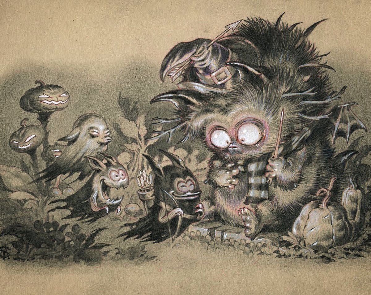The wizard apprentice - #wizard #cat #drawing #stanmanoukian #art #instaart