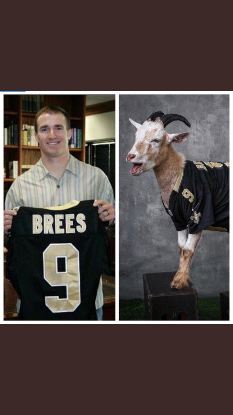 Happy birthday to the G.O.A.T Drew Brees 