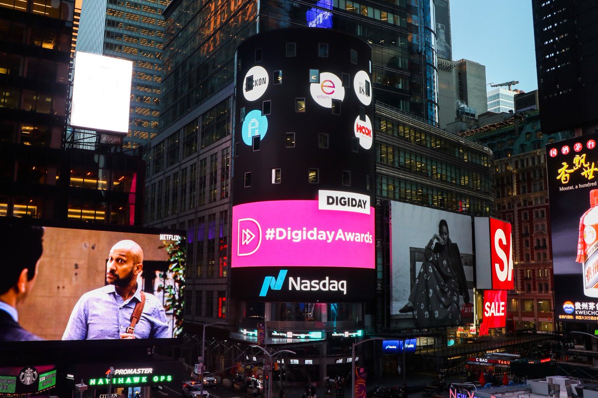 Digiday Awards tweet media