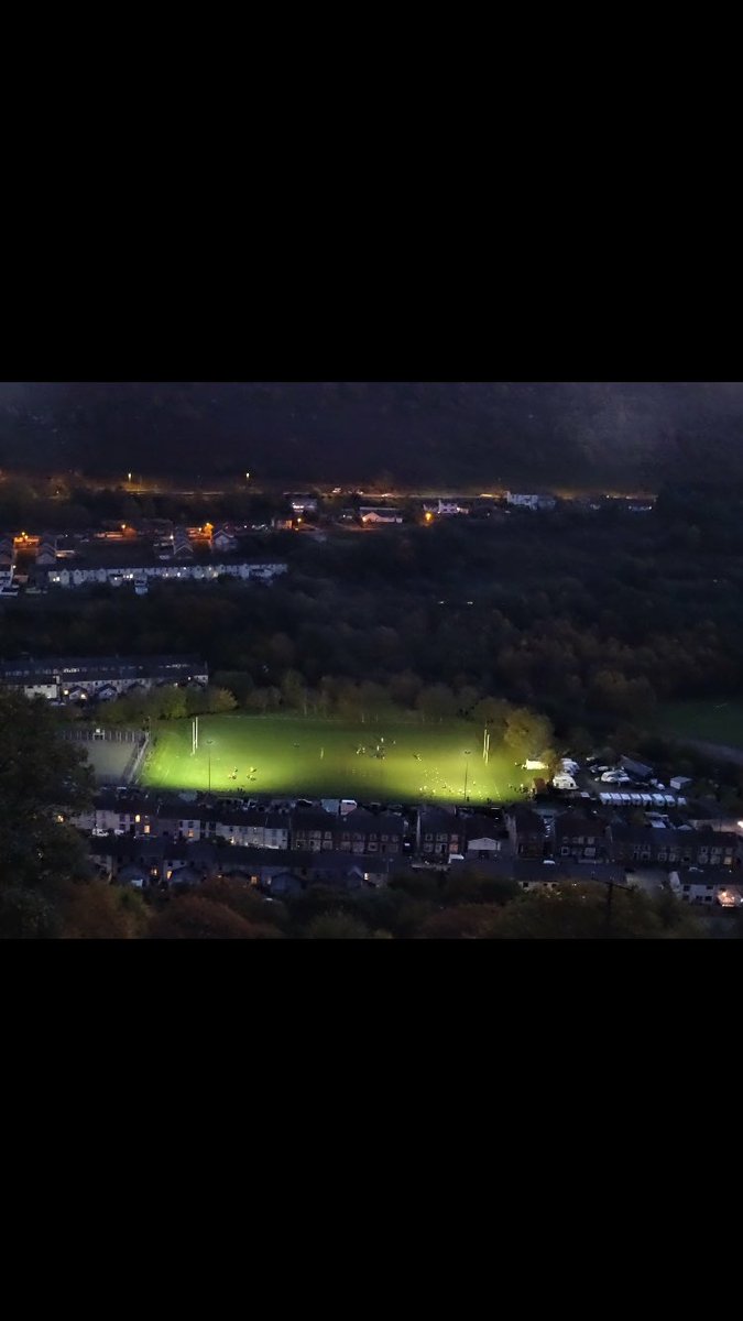 Lovely night shot of the boys in action