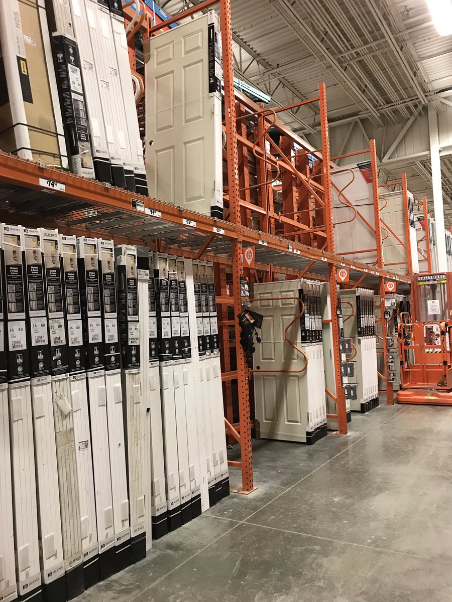 Shout out to our millworks Associates Oliver for making this aisle look amazing!! #TheHomeDepot #millworks #lakewood