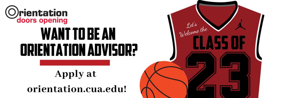 Apply to be an ORIENTATION ADVISOR!!!!!