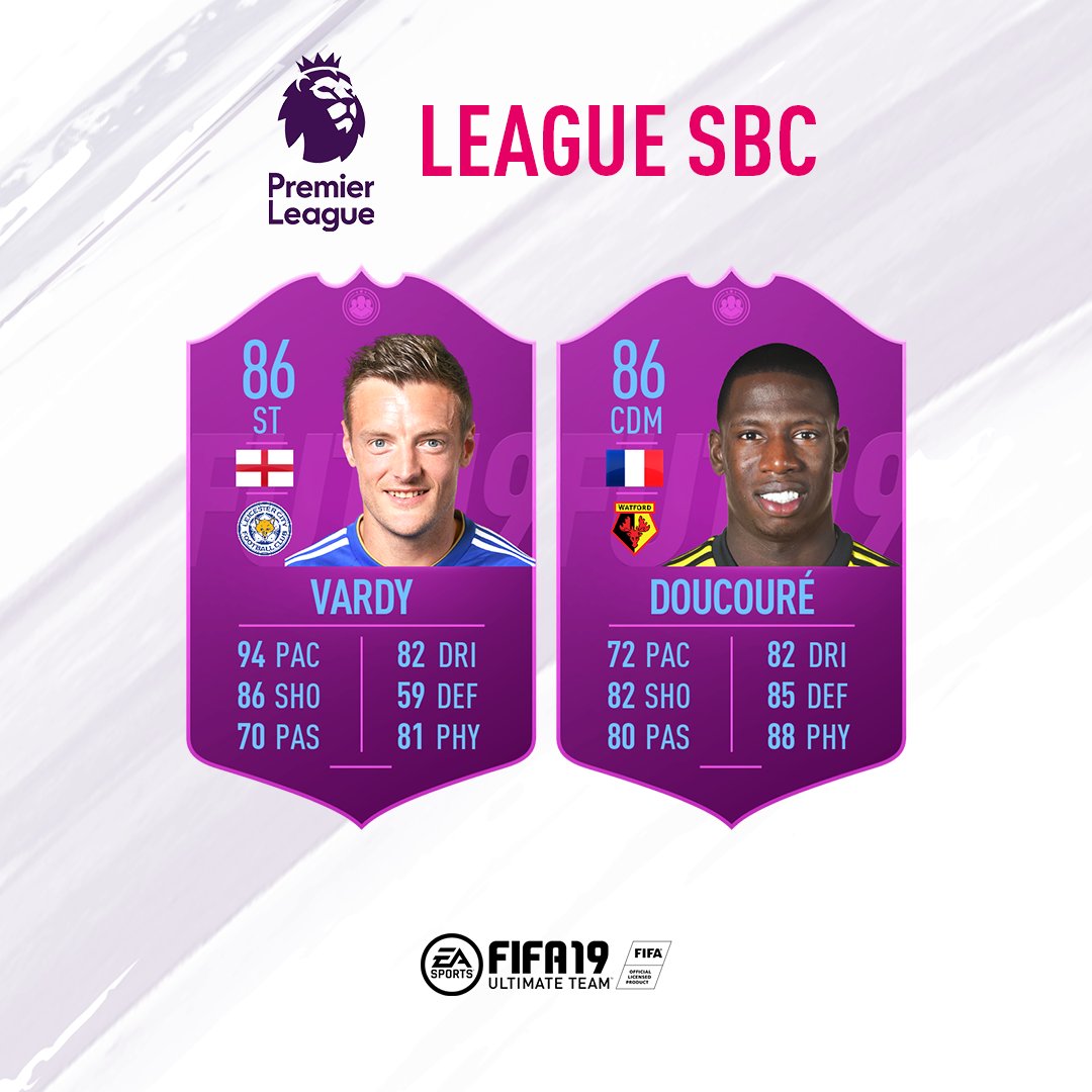 Two new League SBCs! @premierleague and @eredivisie #FUT #FIFA19