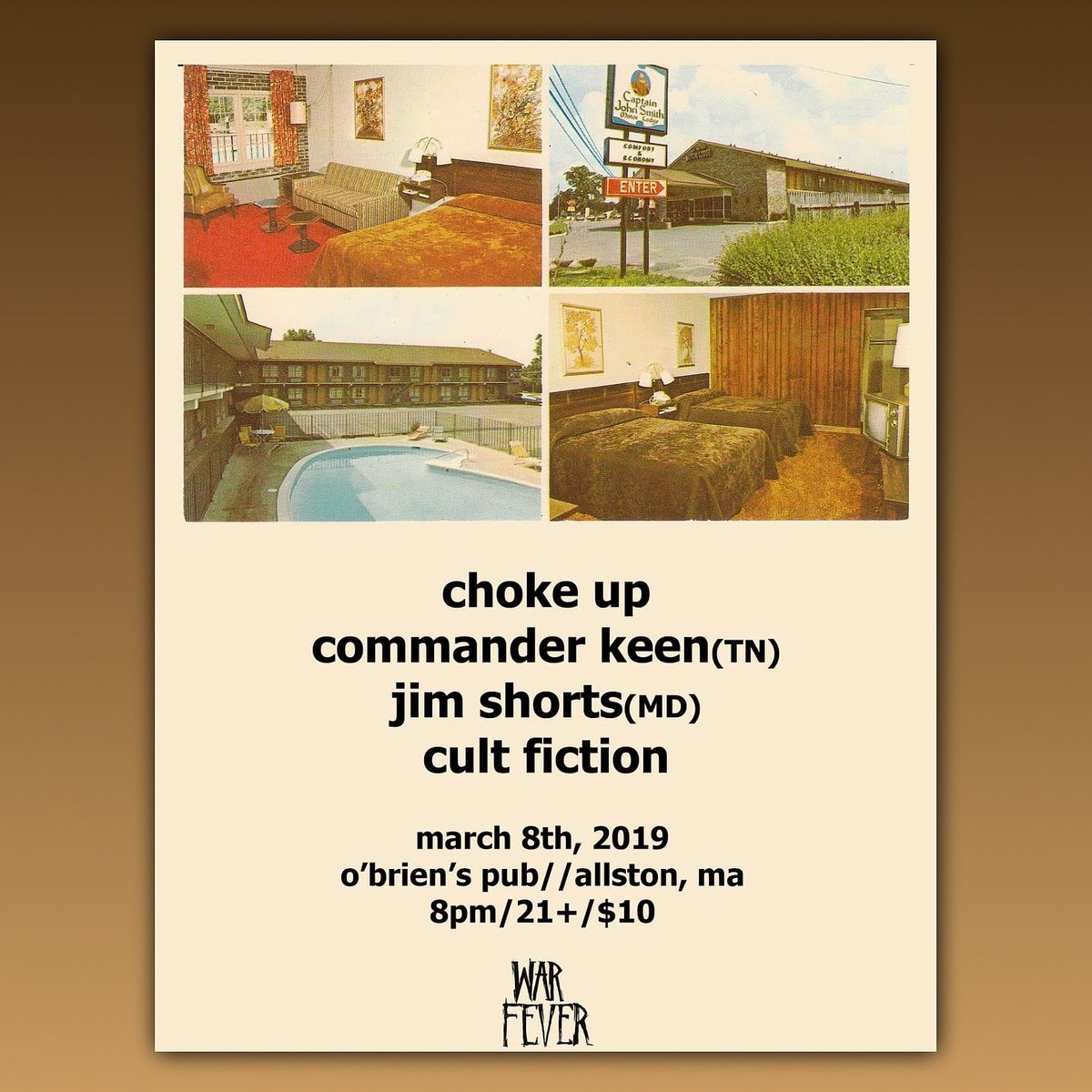 Hey! A show we are playing!