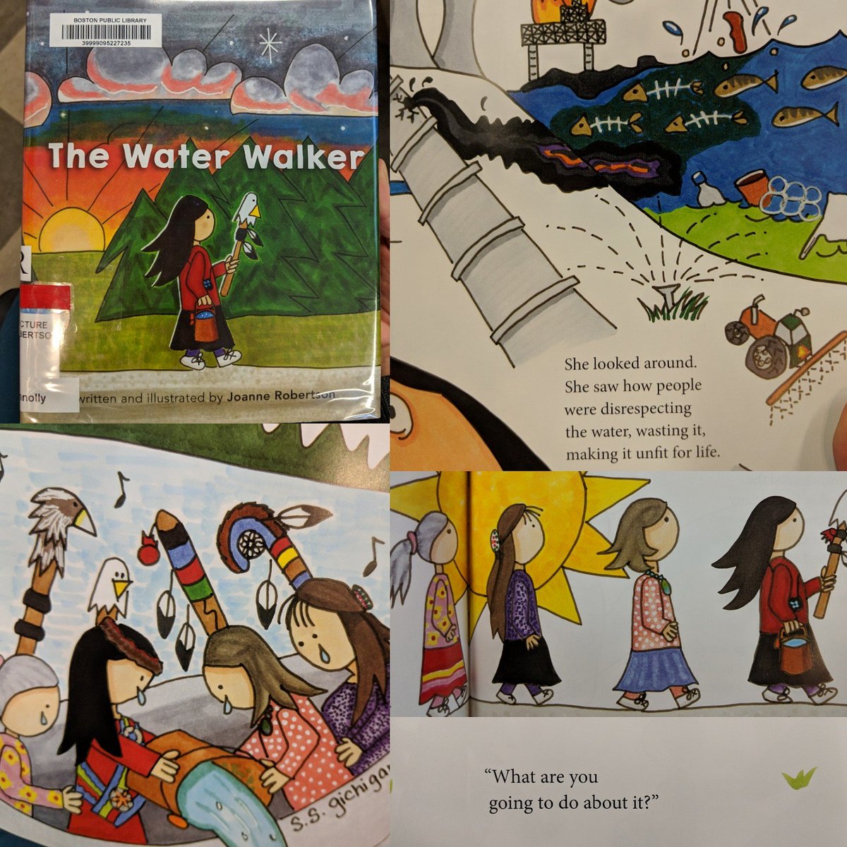 sujeilugo's tweet image. The Water Walker #nativekidlit #waterislife