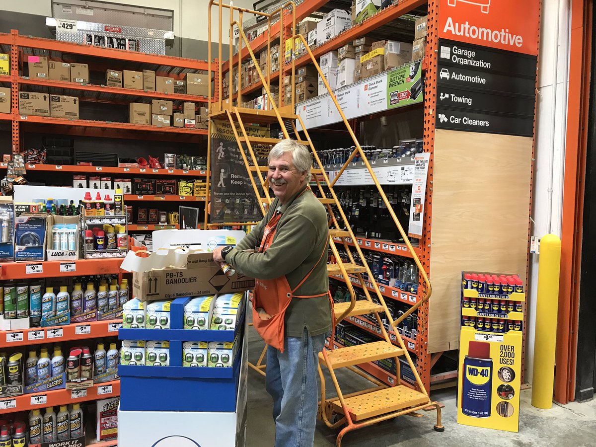 Jack’s back! Automotive never looked as good. Jack from Pro demonstrates the ABC’s in hardware. #AlwaysBeClosing #BleedOrange <a href="/WagleMaryanne/">Maryanne Boublil</a> <a href="/janineberryTHD/">janine berry</a> <a href="/NotoKara/">Kara Noto</a>  @Eric1074A <a href="/JabarrBean/">Jabarr Bean</a>