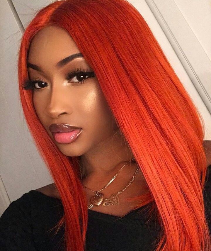 Nicole Noire Hair On Twitter Color Crushing Orange