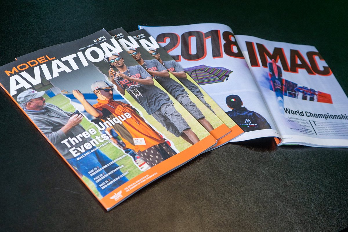 modelaircraft's tweet photo. The first copies of the second redesigned issue have arrived at our offices! February's Model Aviation features coverage of three unique events. What do you think of the new look? Look for your copies to start arriving at the end of next week!
#modelaviation #MAredesign #iflyama https://t.co/8enDZDu3qB