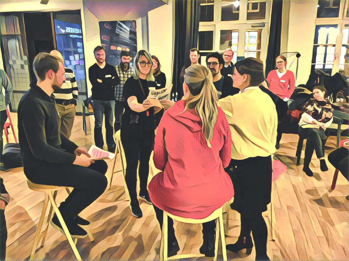Nikkol_F's tweet photo. Such a safe space to learn how to express needs with #WINFY #LSLabBerlin #LiberatingStructures inside our LS Community! Thanks to @sylviataylor @kantafiore @tasmanpapworth &amp; Ina https://t.co/d5K6q73DwM