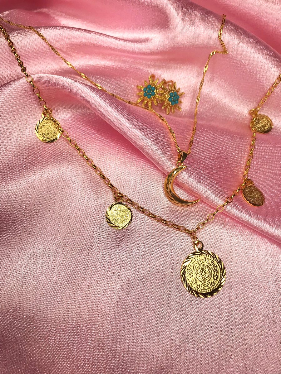 18k magic 💫NEWBIE10 for 10% off your entire order #layerednecklaces #18kgold #ootd #ootn #trend #editorial #kyliejenner #likeforlikes #summer #ss19 #amalficoast #ibiza #statementearrings #huggies