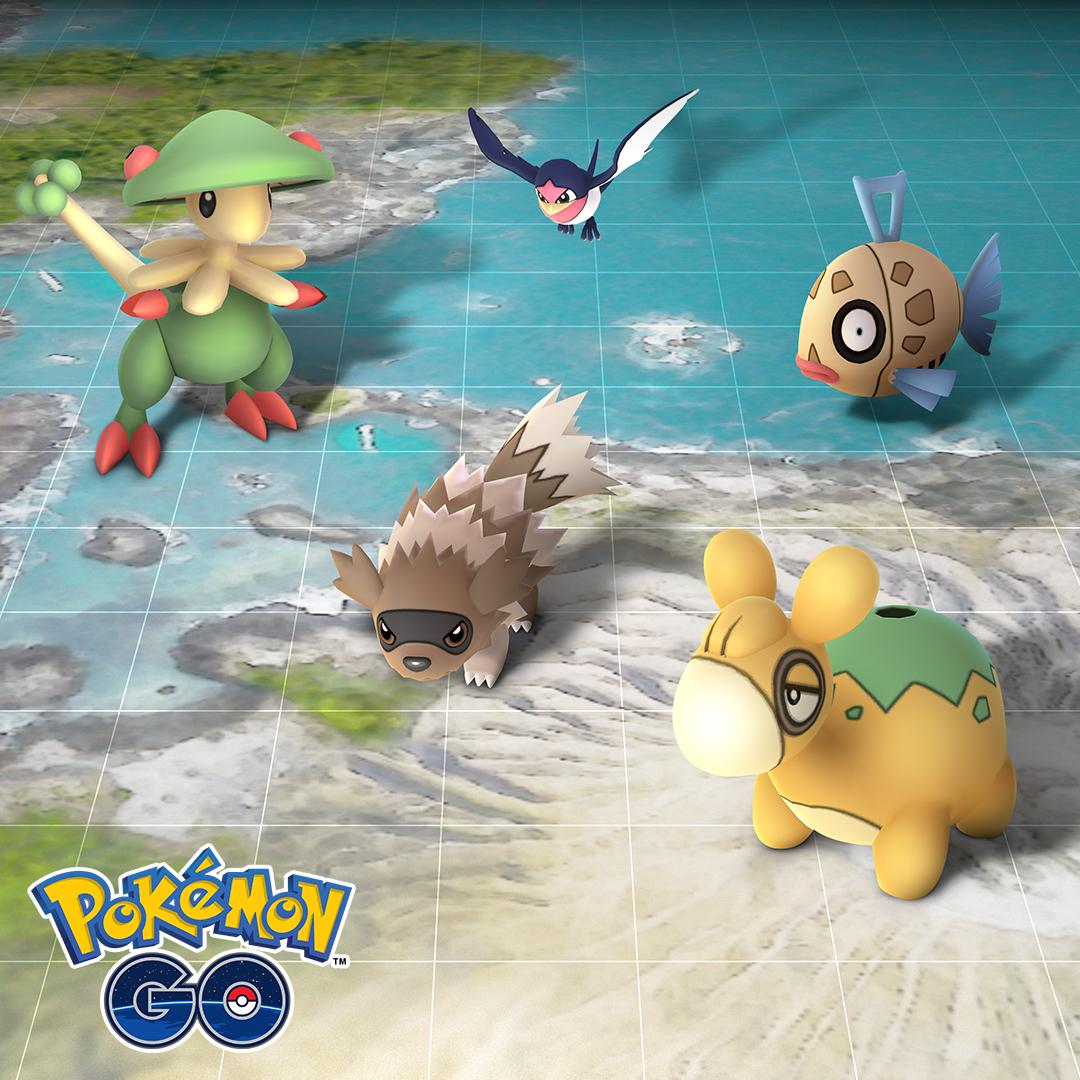 Our Hoenn celebration starts now, Trainers! From Shiny Zigzagoon to an exclusive move for Breloom, there’s a lot to celebrate! https://pokemongolive.com/post/hoenn-jan2019 …