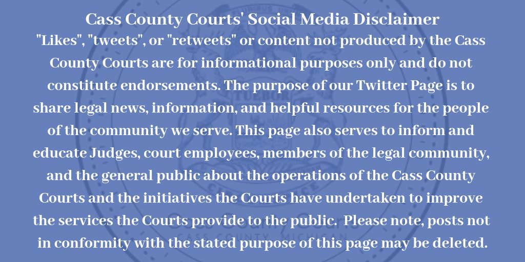 Cass County Courts tweet media