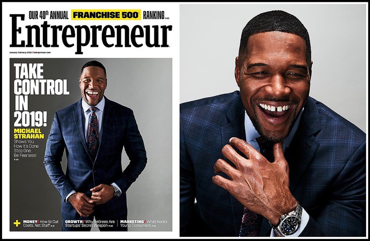 Thanks <a href="/Entrepreneur/">Entrepreneur</a> for another awesome shoot.  Loving these shots of <a href="/michaelstrahan/">Michael Strahan</a> photographed by Nigel Parry <a href="/nigelparryphoto/">Nigel Parry</a> @MbyMStrahan