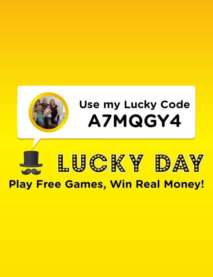 evalenko's tweet image. With @LuckyDayApp, every day is a chance to win real money and prizes by playing FREE games! Use my Lucky Code 'A7MQGY4' to get started luckyday.app.link/9tTJNWPvvT