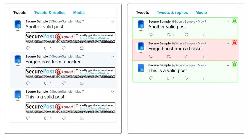 scottturneruon's tweet image. Researchers create an application that ensures anonymity and trustworthiness buff.ly/2QQ0pn2 #verification #internetservices #SecurePost