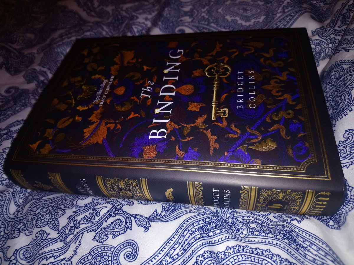 Morpheus is going to take a night off. Let my insomnia begin.
The Binding, I've been waiting for you for quite some time.
#TheBinding by #BridgetCollins
#IReadPastMyBedTime