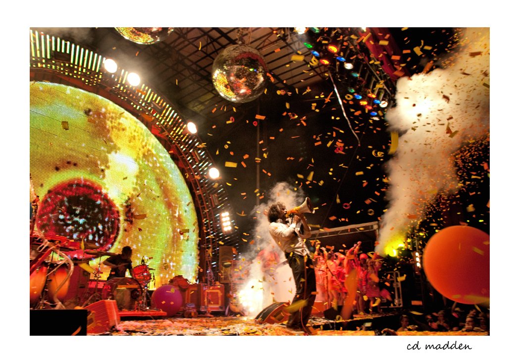 Happy Birthday Wayne Coyne, singer, writer and producer for the Flaming Lips  