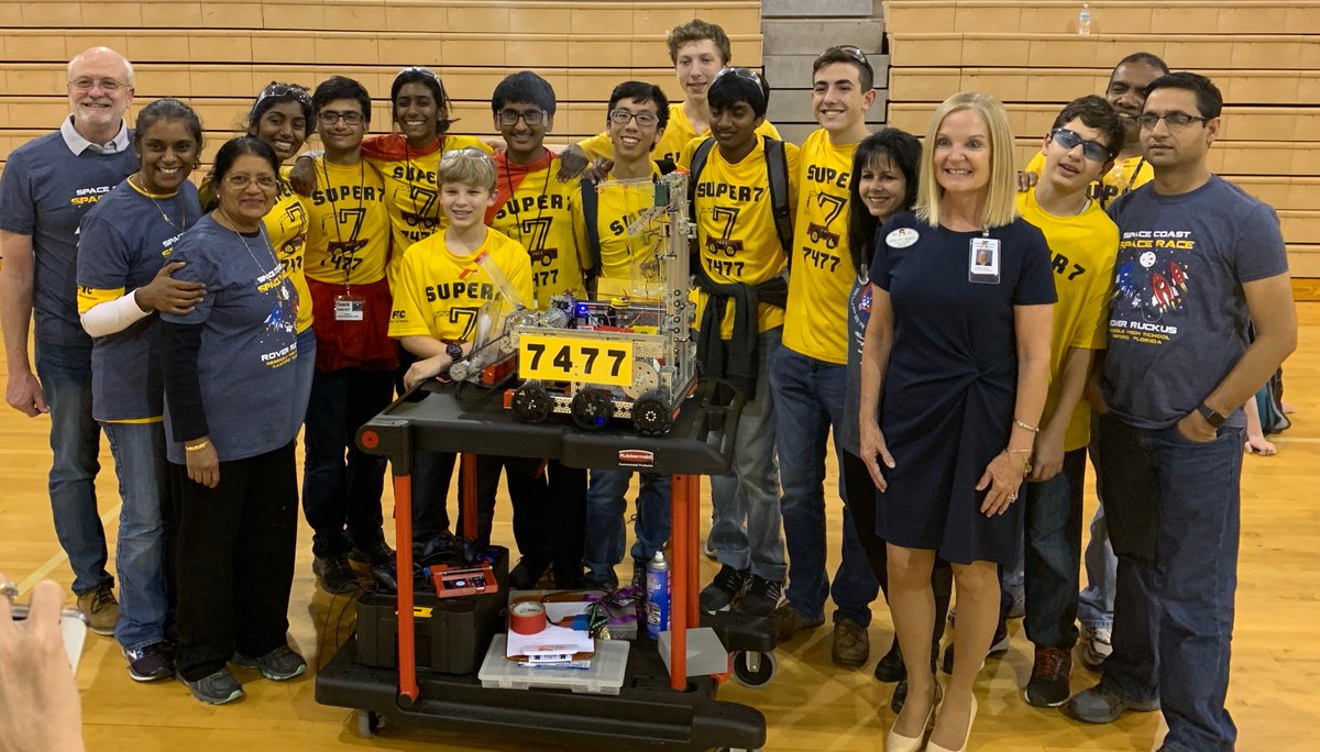 A big thank you to Seminole County Public Schools for supporting the Space Coast Space Race event yesterday. It was a lot of fun to see the teams have a great time. 
#ftcrobotics #omgrobots #morethanrobots #FLFTCRocks #FLFTC #RoverRuckus #FTC #FIRST <a href="/FIRSTweets/">FIRST</a> <a href="/SCPSInfo/">SCPS Info</a> #SHS