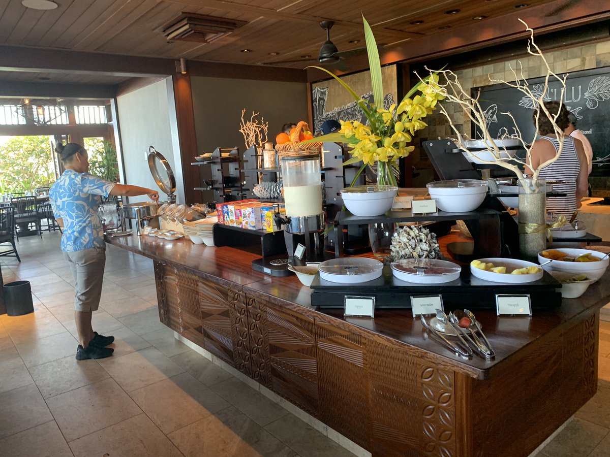 Hawaiitbuzz's tweet photo. You could say I slayed the buffet ✊.  Already missing @FSHualalai https://t.co/1IszSPUE28