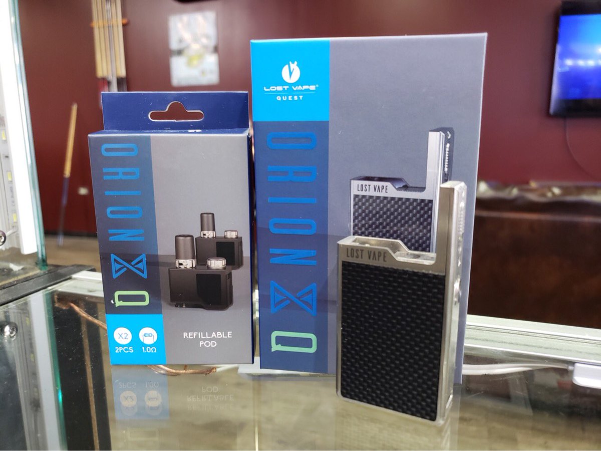 GoVapeStop's tweet image. We just picked up the new Orion Q! Come in and grab one! Awesome flavor and great battery life across the board with the new 1.0 ohm pods. #vape #vapelife #VapeOn #chicagovape #vape好きな人と繋がりたい