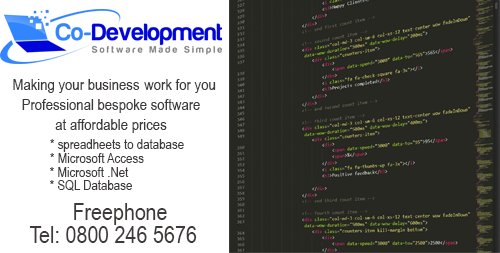 Lost or fallen out with your original developer, need your software upgrading #VBNET #C# #SQL #MSACCESS #Development #Software Call 0800 246 566 bit.ly/2M3CcHS