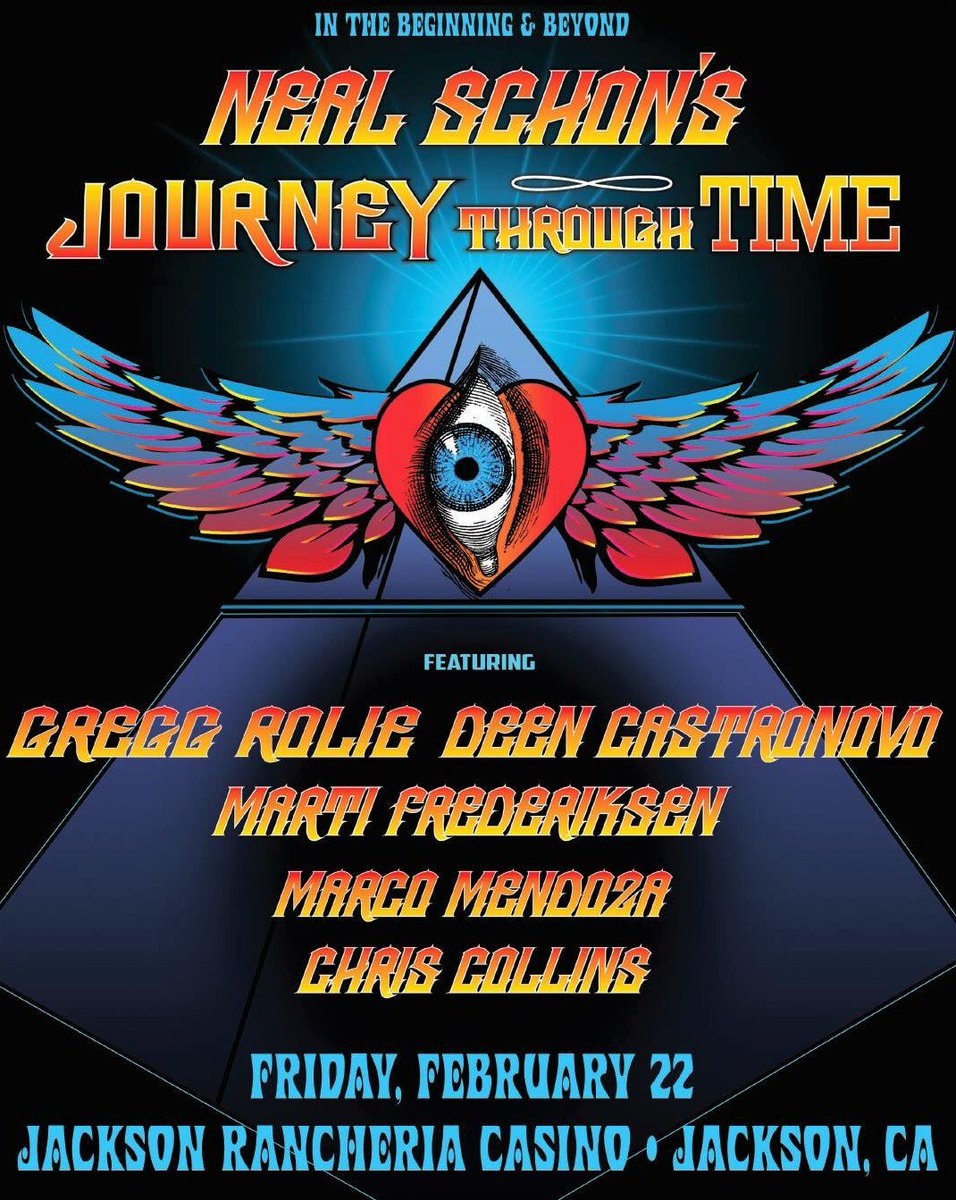 Feb 22 <a href="/JacksonCasino/">Jackson Rancheria</a> #JourneyThroughTime 👍Be there if you can!!