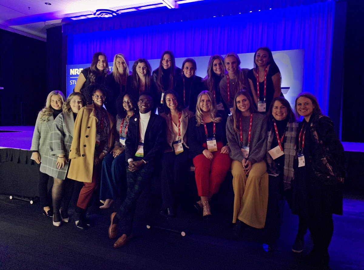 Our NRFSA students are very much grateful for the opportunity to have attended the NRF Student Program and to learn a lot about the future careers and from the recruiters. A big thanks to the <a href="/nrf/">Nick Frazier</a>foundation @nrf #retailsfuture