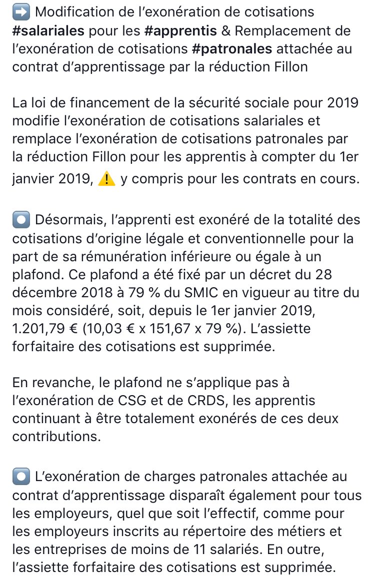 rh_vdl's tweet photo. 📌🗞 [ACTUS SOCIAL] - #ContratApprentissage : #réforme des #exonérations de #cotisations 

📞 Appelez nos experts au 02.85.293.293 et obtenez une réponse adaptée et personnalisée sous 48 heures.

✅ N’hésitez pas à nous contacter : social@vdlconseil.fr
@rh_vdl https://t.co/0S1Q4ETEnV