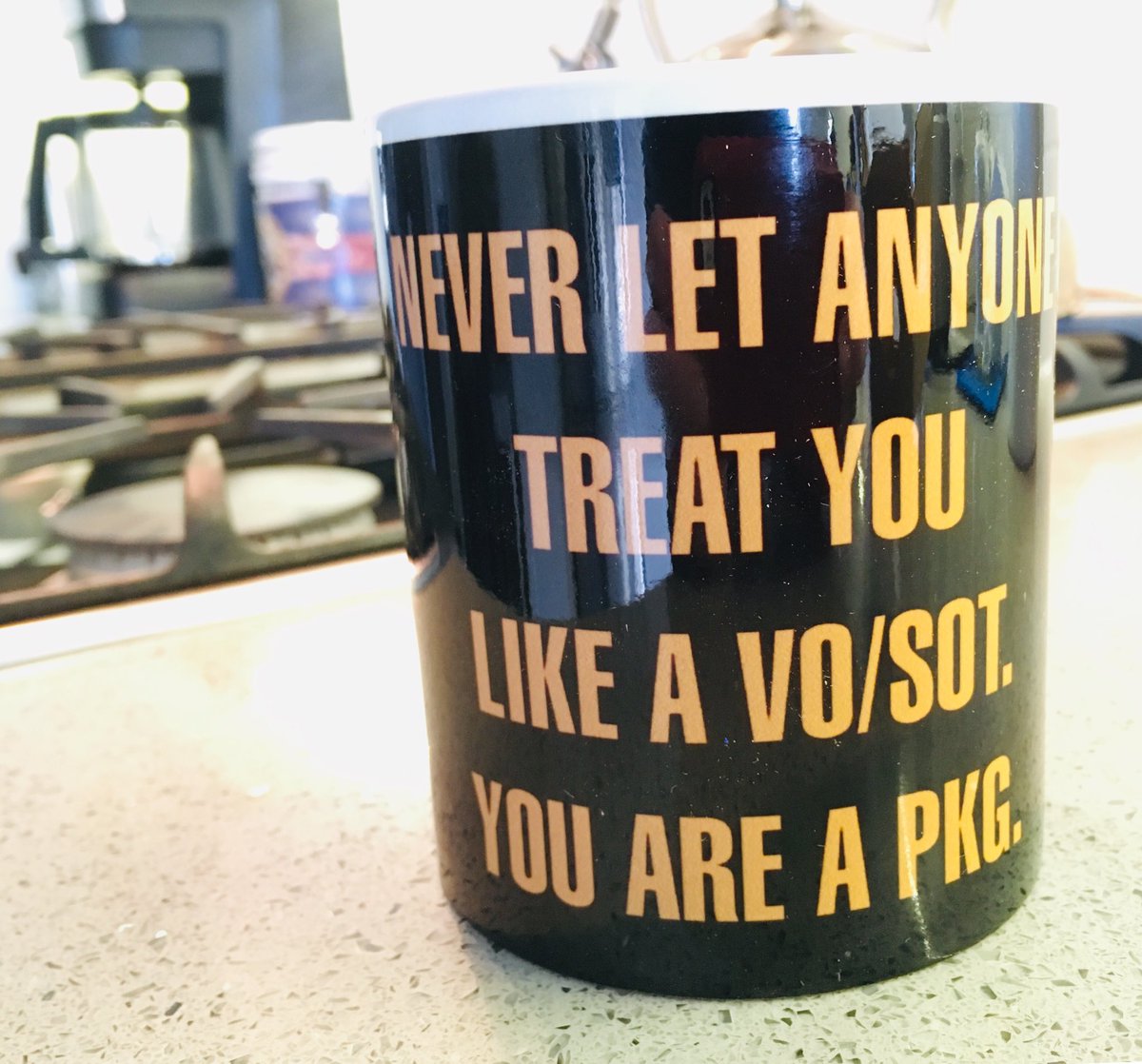 AnnDooseTO's tweet photo. Belated Christmas prezzie from a bestie. So awesome. #TVlingo #awesome https://t.co/gKr6IjzeXe