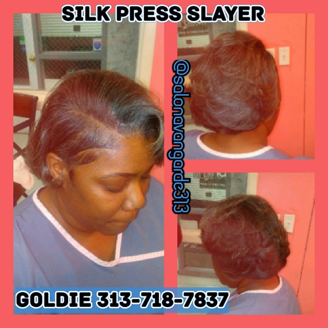 StylesbyGoldie's tweet image. #silkpress #healthyhair #pressandcurl #silkpressdetroit #bouncyhair #detroithair #detroithairstylist #silkpressqueen @StylesbyGoldie @avangarde313 #google #sharetweet