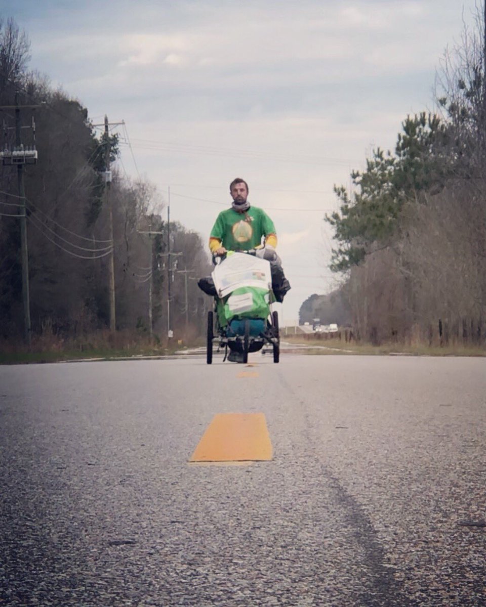 MrJamieMcDonald's tweet photo. *I have a big announcement to make about the finish of this run*

Yes, you read that right. I said ‘the finish’.

I think I’m ACTUALLY going to do this.

Read images for the big announcement 📖 

#SuperUSrun 🇺🇸🏃🏻 https://t.co/THFm4gih5x