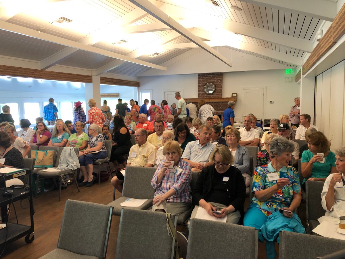 ParsonsOcean's tweet photo. Just gave a talk about our #Rink2Reef program for the #SanibelShellClub.  Go #FGCU! https://t.co/F25B1qa8iX