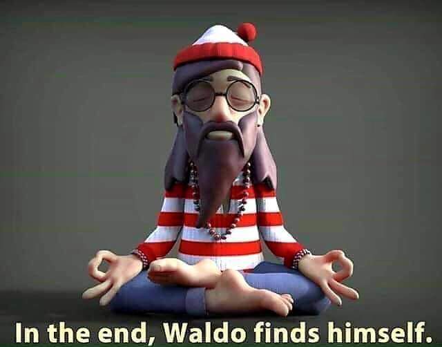 capac_manco's tweet photo. May we all find our inner Waldo. Namaste. #amreading #amwriting #HistFic #writingcommunity #writerslife #gowrite #quitprocrastinating #HistoricalFiction #partyfreckle https://t.co/OJvdEr9rfe