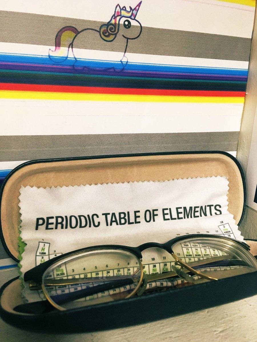 SorinaChiorean's tweet photo. My very loved lens cleaning cloth from @CIC_ChemInst obtained at #CSC2018 !
#ISpyAPeriodicTable #EyeSpyAPeriodicTable #PhDlife @cenmag https://t.co/3E18Ryc0g7