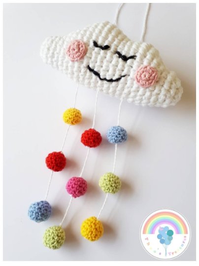 TheosTreasures's tweet photo. We also make cute #nurserydecor Check out this gorgeous wall hanging with #rainbow droplets and a sleepy face.  https://t.co/zgLY0RprdY 
#CraftBizParty #CraftHour #OnlineCraft #UKCraftersHour #HandmadeHour #TheCraftHub https://t.co/S9jVEvajKM